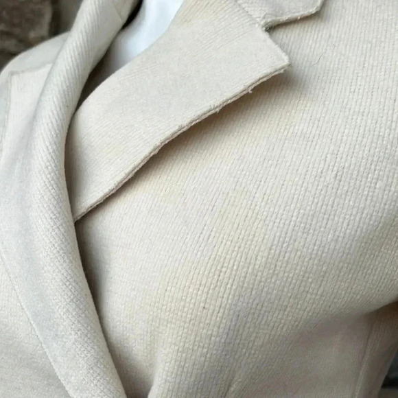 ACNE STUDIOS Ivory Slim Boil jacket size 36/S - Picture 5 of 11